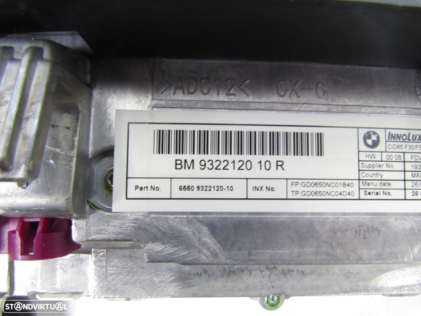 Sistema de navegação Business Completo Seminovo/ Original BMW 3 (F30, F80)/BMW 3... - 3
