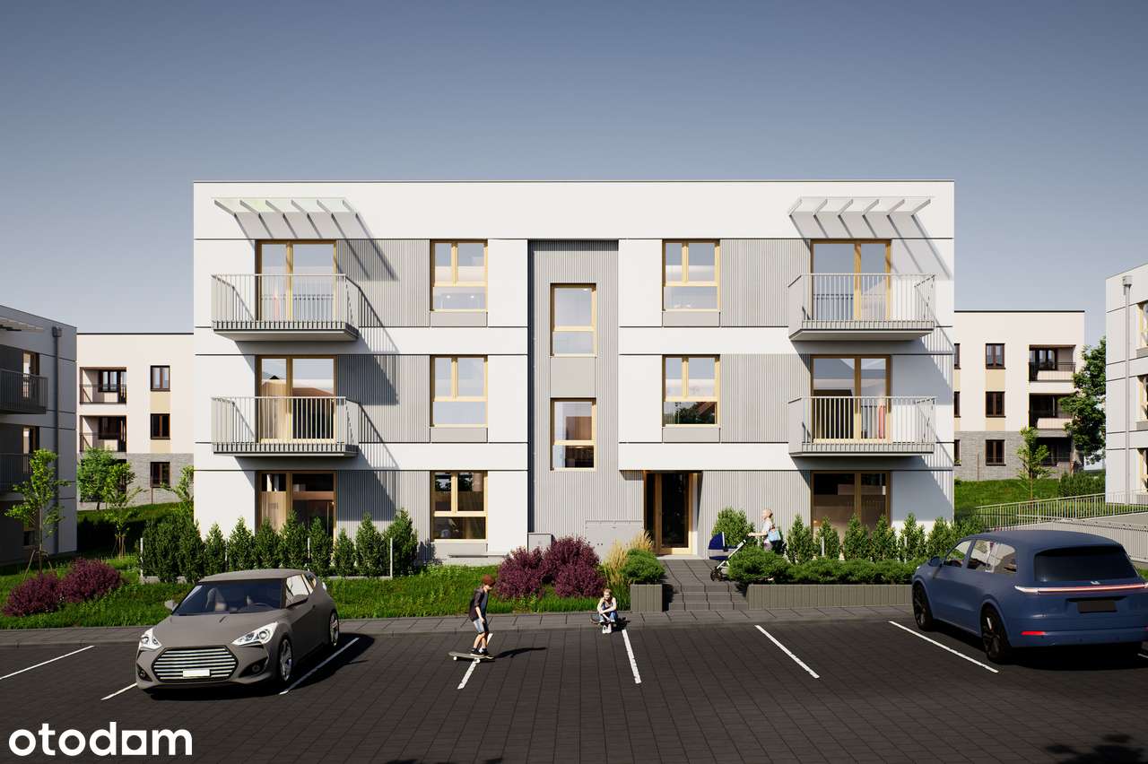 ***Nowa inwestycja*** ul. Produkcyjna, mieszkanie 47,37 m2, garaż - Pełny obrazek: 2/7