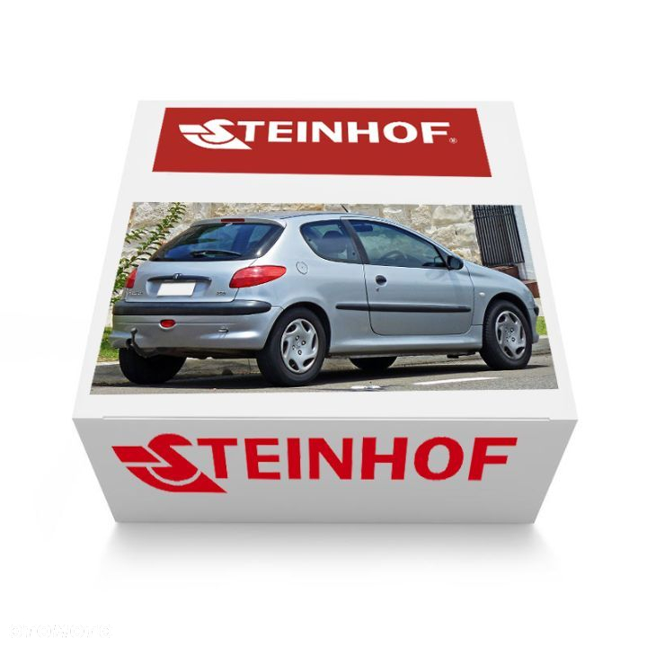 PEUGEOT 206 3+5DRZWI HATCHBACK HB POLSKI HAK HOLOWNICZY STEINHOF + WIĄZKA + GNIAZDO 7PIN/13P - 14