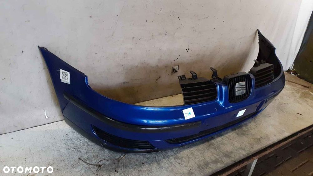 ! ZDERZAK PRZÓD PRZEDNI RENAULT SEAT LEON I 1 TOLEDO II LS5N GRANATOWY - 4
