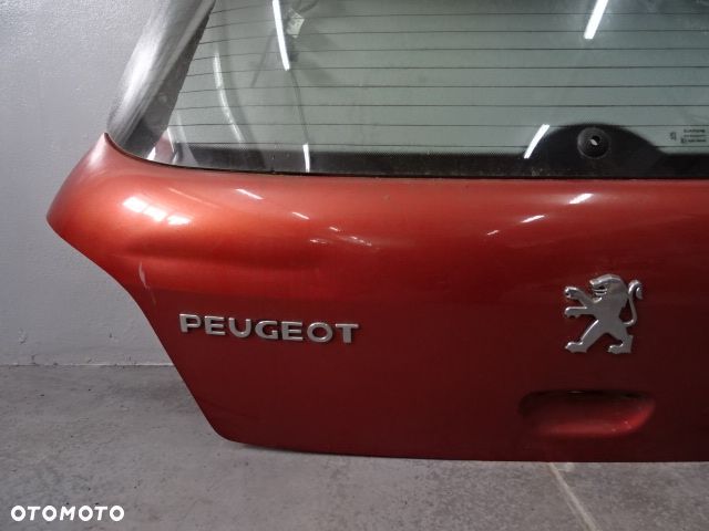 KLAPA TYŁ TYLNA SZYBA BAGAŻNIKA PEUGEOT 307 HB 5D LAK:KEAC NR179 - 8