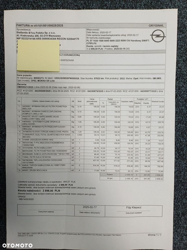 Opel Mokka 1.2 T GS S&S - 37