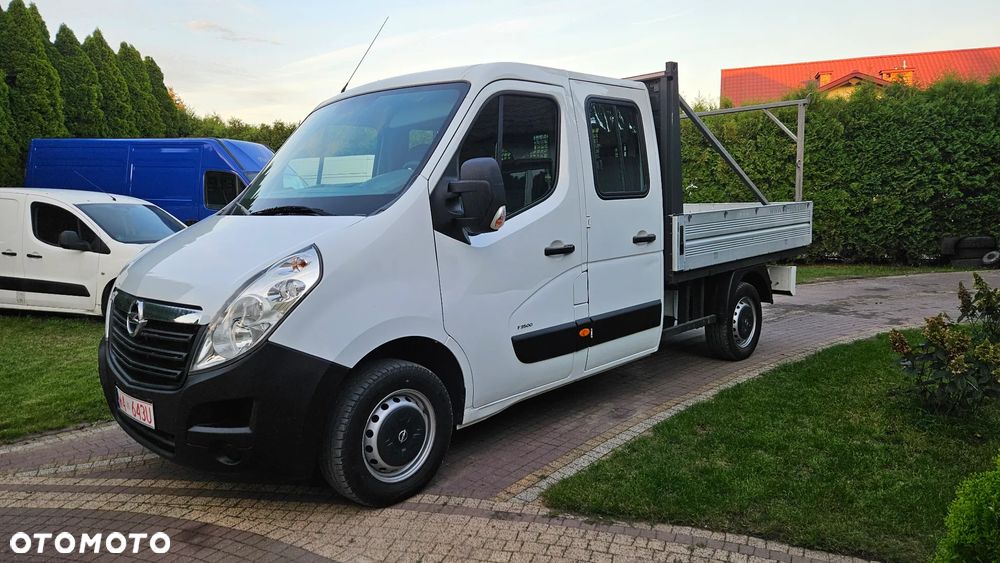 Opel MOVANO 2.3 CDTI 125 KM DUBEL KABINA MASTER DOKA 7 OSÓB SKRZYNIA  KLIMA - 3