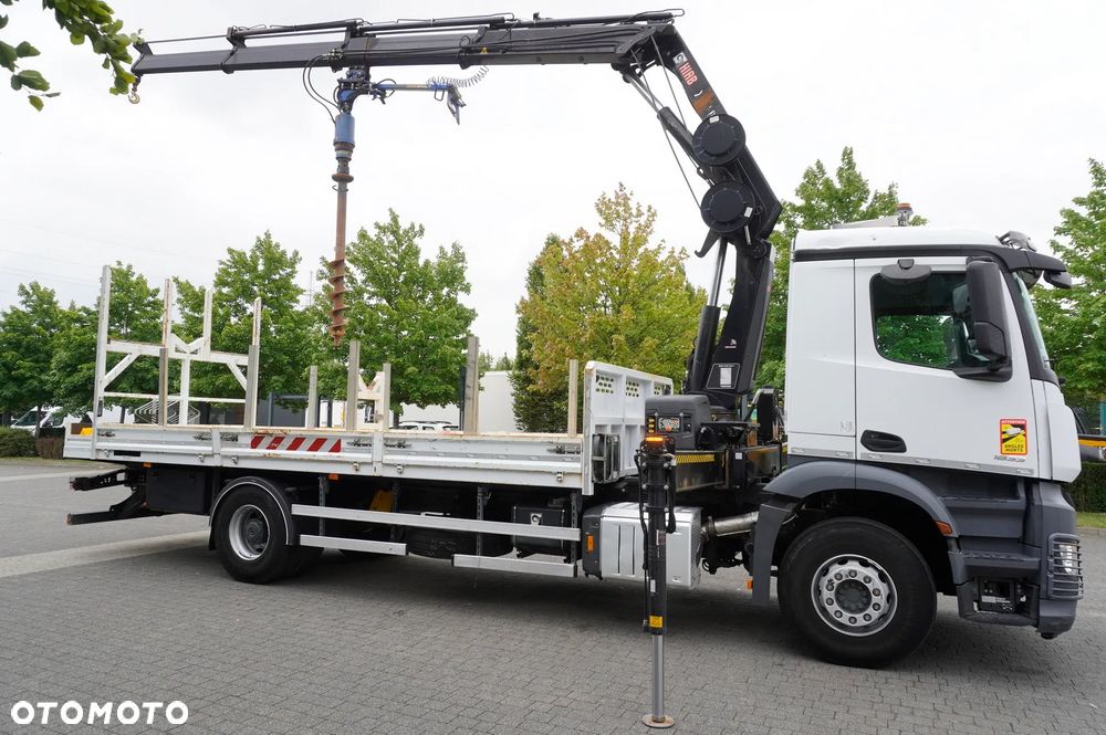 Mercedes-Benz Arocs 1833 4x2 / 60 tys. km! / HDS HIAB X-HIPRO 192 ES-3 / Pilot / Wiertło_260121 - 10