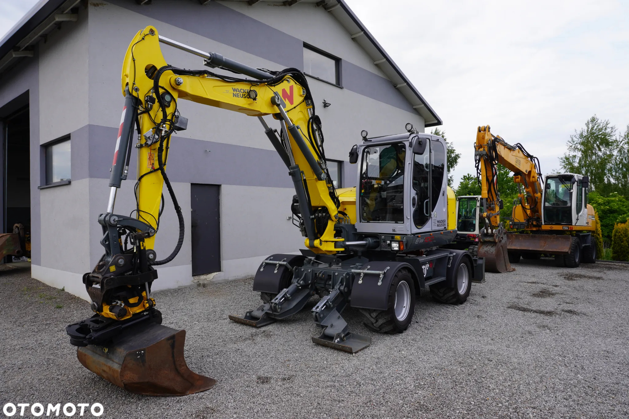 Wacker Neuson EW 100 ROTOTILT + Szczypce JAK NOWA - 5