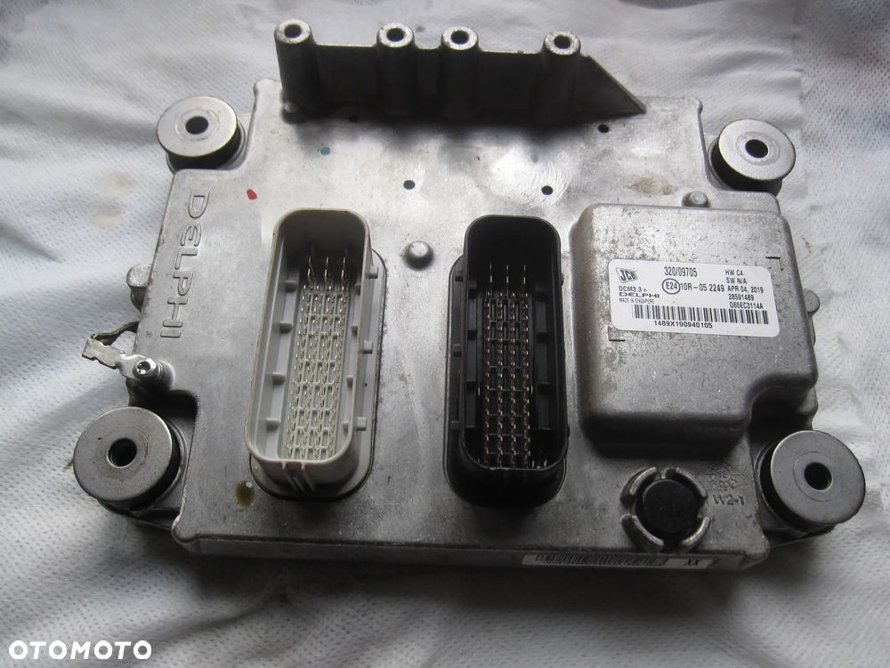 JCB tier 4 444, 448 3cx, 4cx DCM3.3+ G65EC3114A, 1489X190940105, 320/9705 komputer sterownik - 4