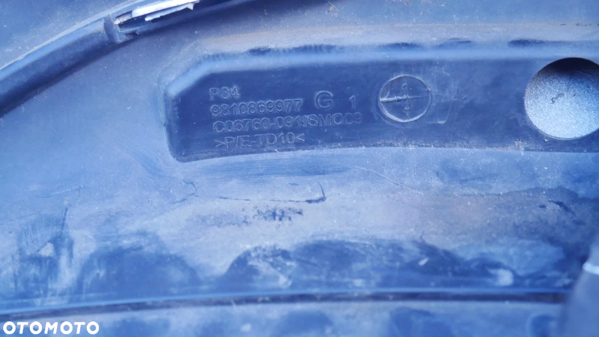 ZDERZAK PRZÓD DÓŁ ZDERZAKA PEUGEOT 3008 II 2 5008 II 2 9810869977 - 9