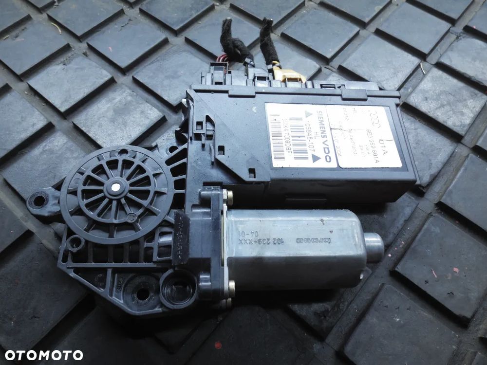AUDI A4 B6 SILNICZEK SZYBY LEWY TYŁ 8E1959801A EUROPA POSIADAM 2 SZT - 1