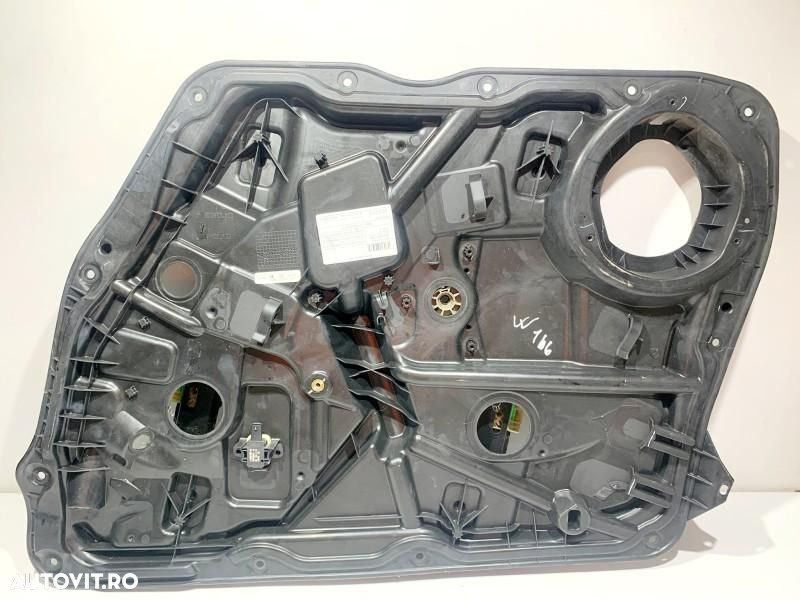 Macara geam electric dreapta fata Mercedes ML (06.2011-> [w166] A1667200279 - 2