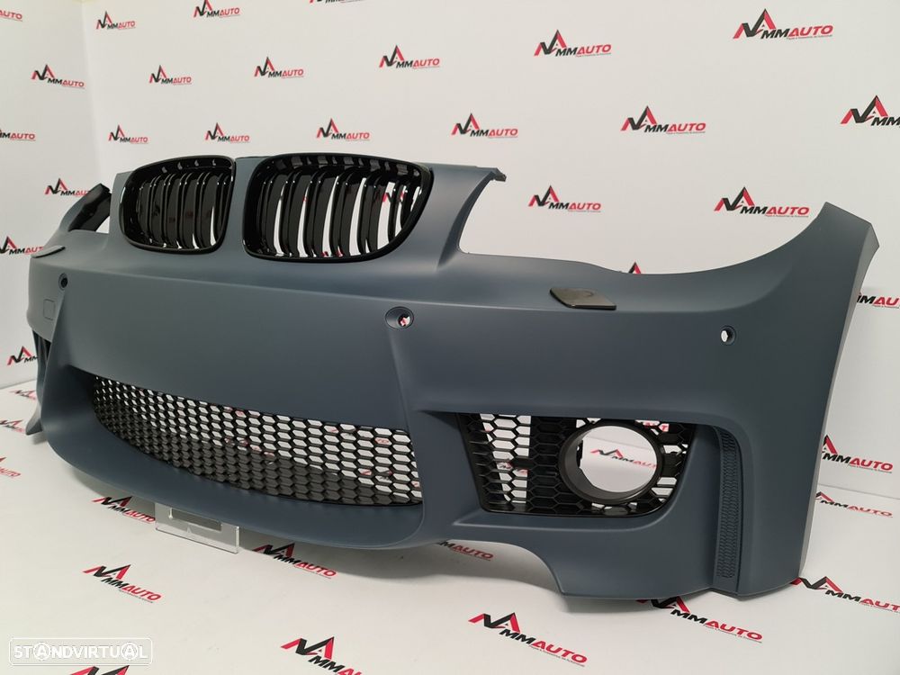 Parachoques Frontal BMW Série 1 E81 E82 E87 E88 Look 1M c/ PDC - 3