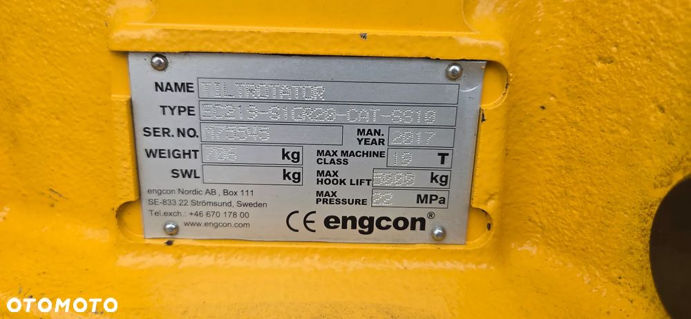 Caterpillar <<CAT M313C, Rotatilt Engcon z 2017r szczypce, szybka skrzynia, centralne smarowanie,TOP!!>> - 14