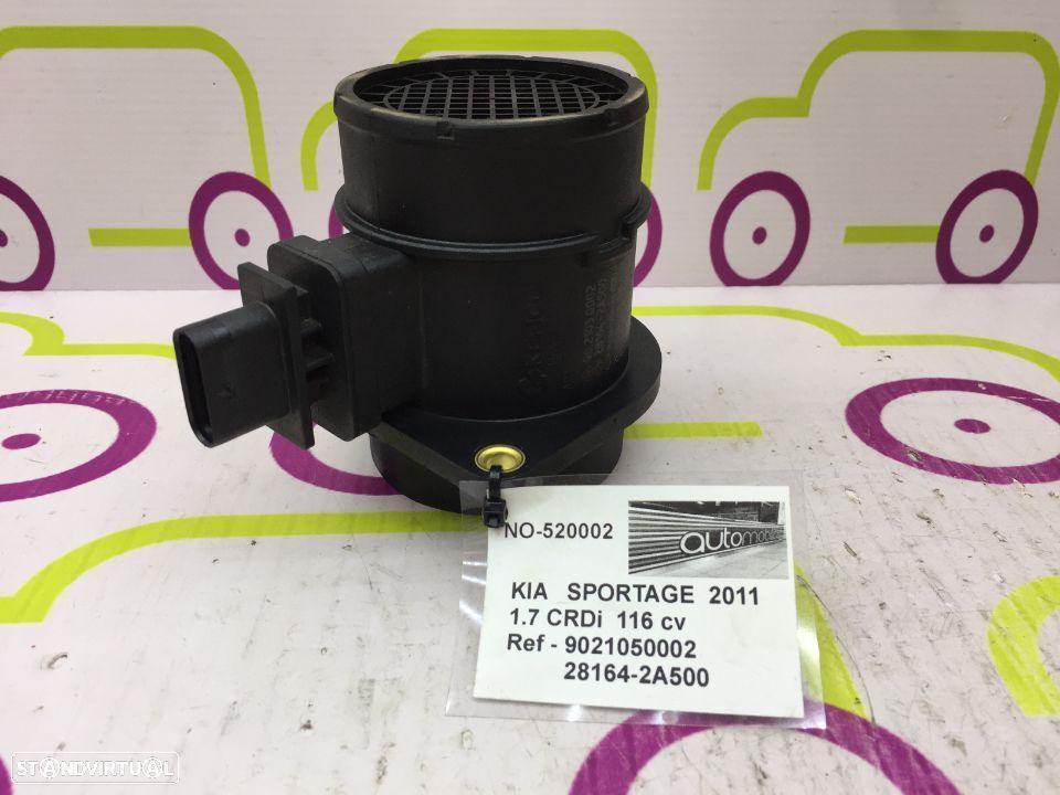 Medidor de Massa de Ar Kia Sportage 1.7CRDi 116Cv de 2011 - Ref: 9021050002 - NO520002 - 1