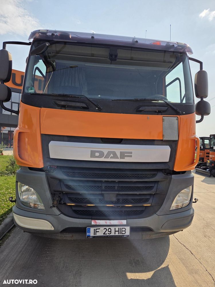 DAF CF 400, 2016, 374.569km, KIT BASCULARE, cutie viteze AUTOMATA, 1 pat, 400 CP Euro 6, Anv fata 315/80R22,5 NOI, anv spate 50% ok, rezervor motorina 450l din aluminiu, PROMOTIE 13.900 EUR+Tva - 4