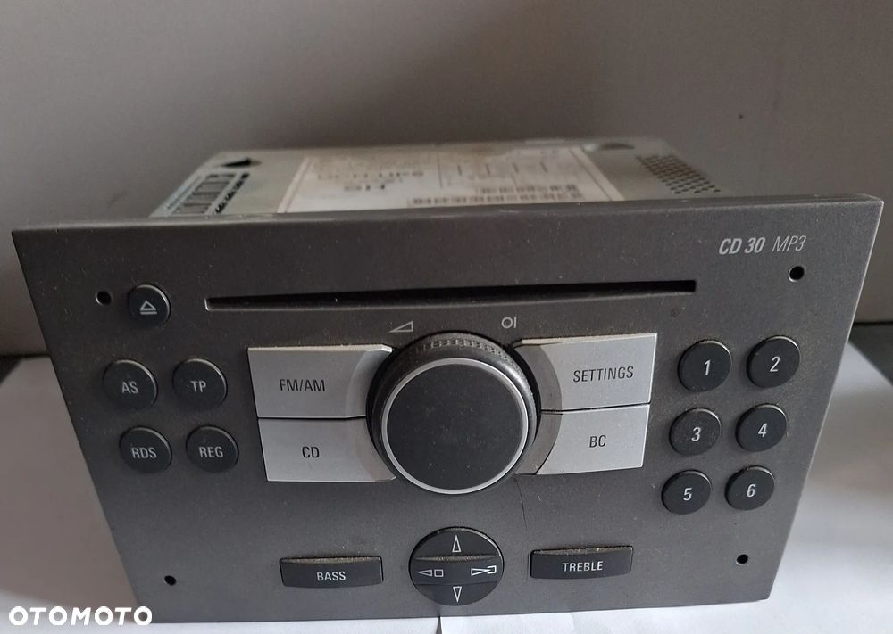 RADIO ORYGINALNE BLAUPUNKT 13233929- OPEL MERIVA A / CORSA C - 1