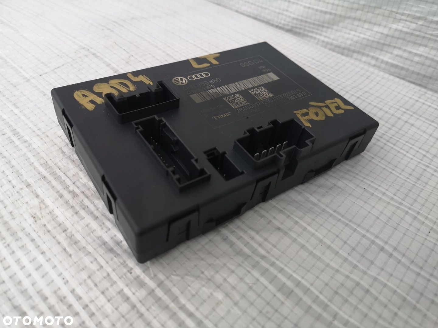 AUDI A8 D4 4H0 MODUŁ STEROWNIK FOTELA TYŁ LEWY 4H0959860 - 2