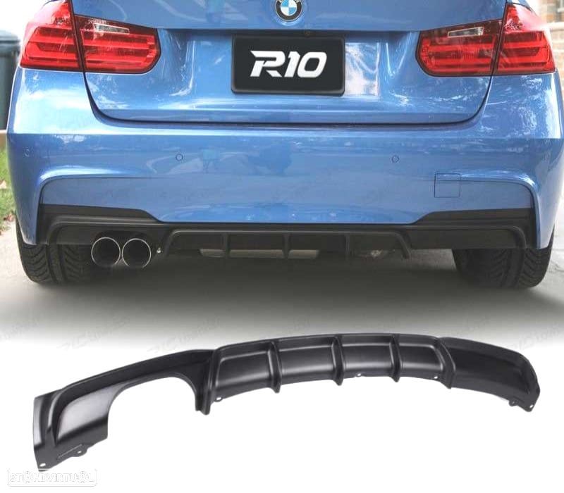 DIFUSOR TRASEIRO BMW F30 F31 11-15 LOOK M PERFORMANCE - 1
