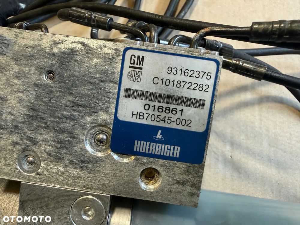 Pompa hydrauliczna dachu przewody siłowniki Opel Tigra B 93162375 OE - 3