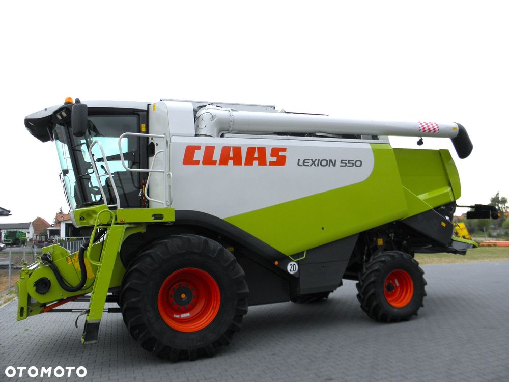 Claas Lexion 550 Najbogatsza Wersja, Przygotowany do Sezonu, Nie Malowany, Stan Idealny - 4