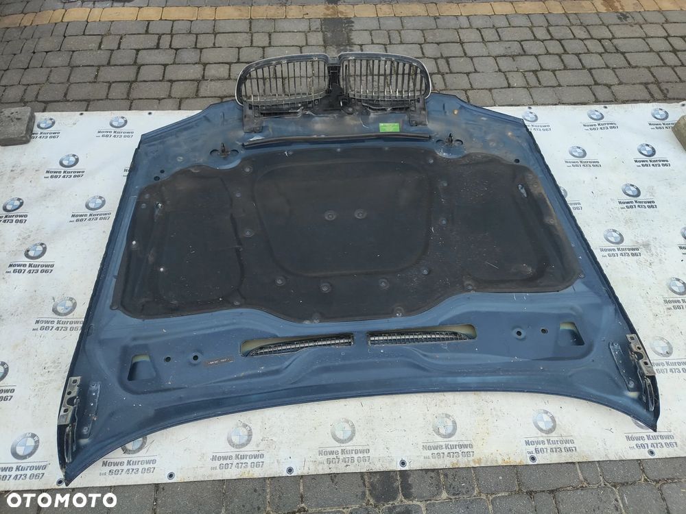 BMW E65 Maska Monacoblau A35/5 Oryginalny Lakier - 15