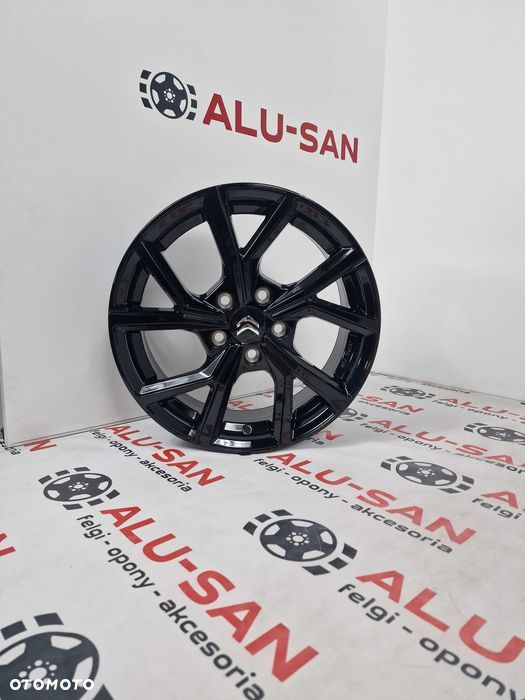 NOWE alufelgi CITROEN 16" 5x108 C4 C5 C6 Jumpy - Czarny