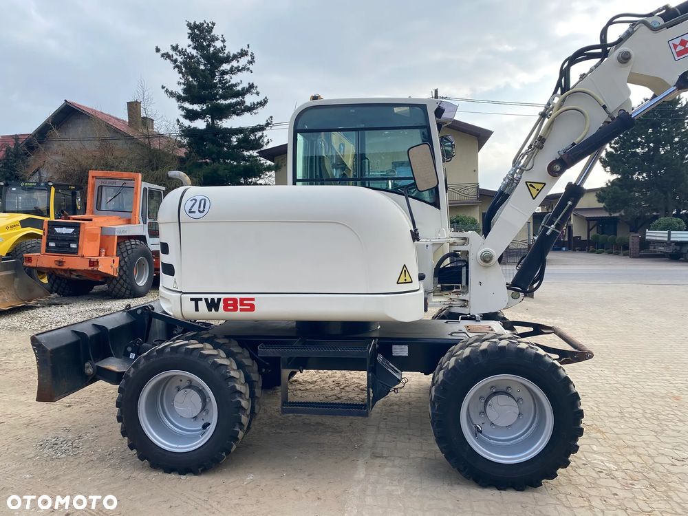Terex TW85, 5100 MTH, 2 ŁYŻKI, RAMIĘ 3X ŁAMANE, KRÓTKI TYŁ, Z NIEMIEC, - 15