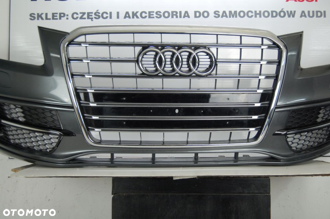 ZDERZAK AUDI Q5 S-LINE 8R LIFT 2012-2016 CHROMY oryginał - 2