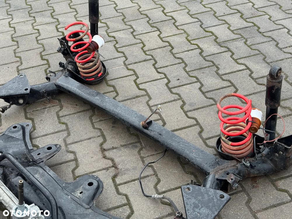 Fiat 500 Abarth Zawieszenie Koni przód tył belka sanki wózek zwrotnica - 10