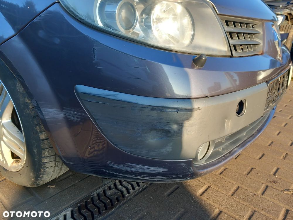 RENAULT SCENIC II ZDERZAK PRZEDNI PRZÓD SPRYSKI KOLOR: TEC98 - 8