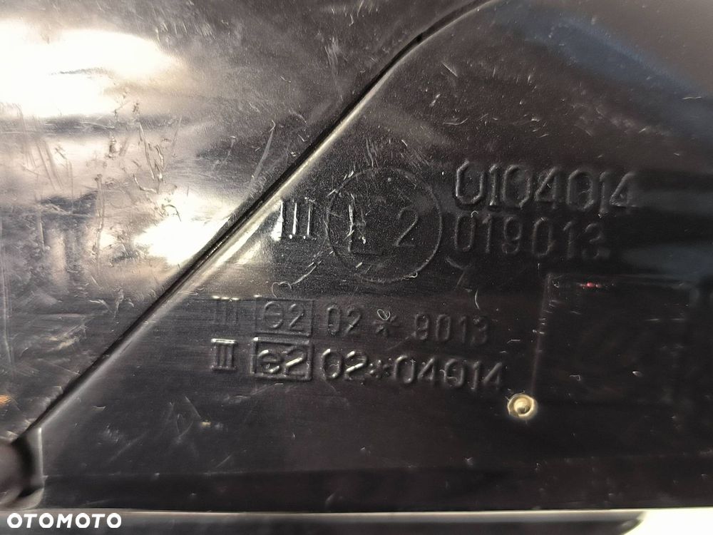 LUSTERKO PRAWE CITROEN C6 PIN 2 + 12 - 5