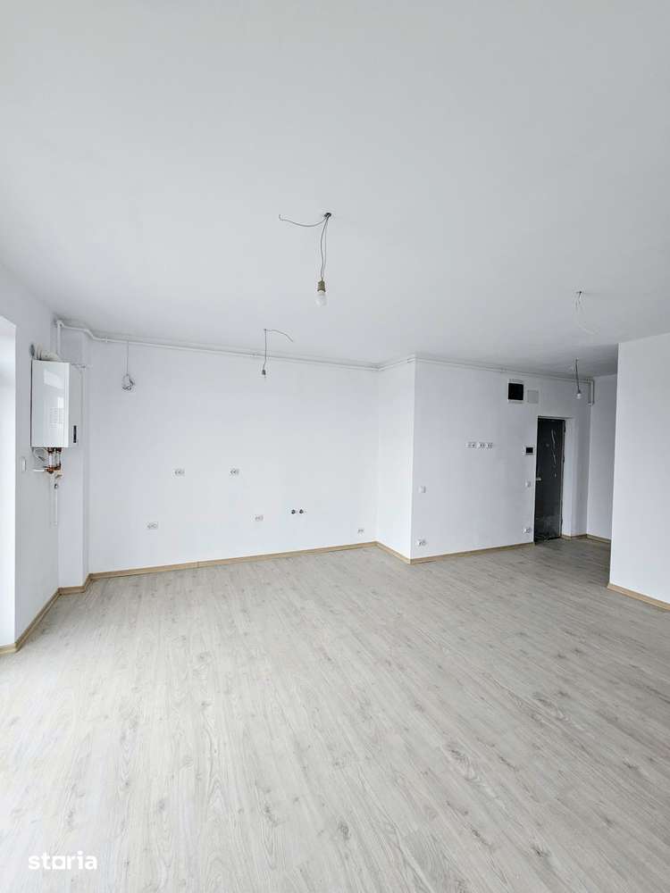 Apart. 3 camere, SU 63 mp+43 mp terasa, finisat la alb, Magnolia Sibiu — fotografia 3
