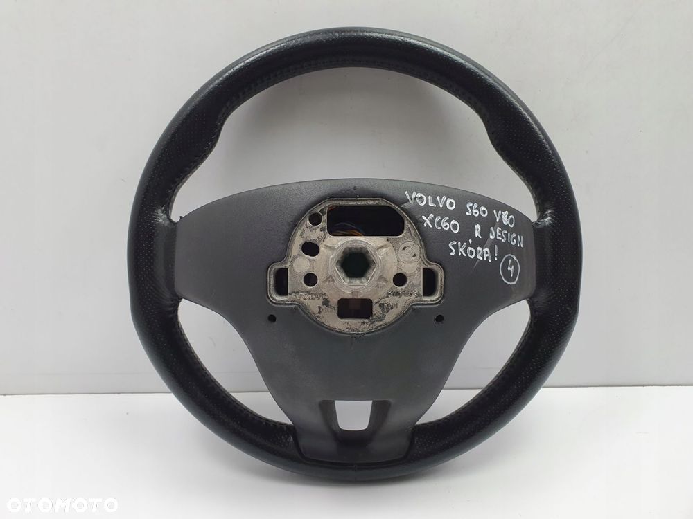Volvo XC60 S60 II V60 R DESIGN R-Desing KIEROWNICA SKÓRZANA skóra PODUSZKA - 10