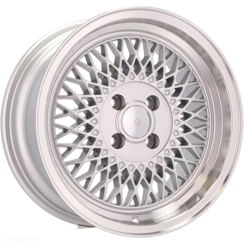 4x Felgi 15 4x100 m.in. do BMW E21 E30 VW Golf I II III HONDA Civic CRX MAZDA MX-5 323F - LU483 - 8