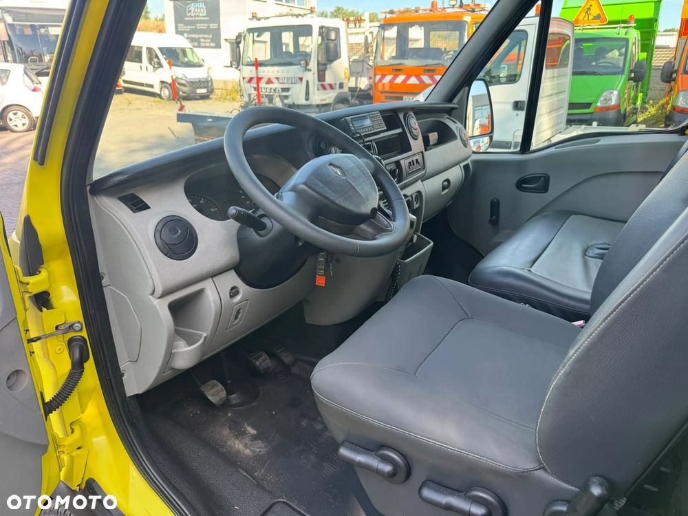 Renault Master 2007r. Brygadówka L2H2 7 Osobowa Koguty Oświetlenie Robocze Mobilny Serwis Roboty Drogowe - 16