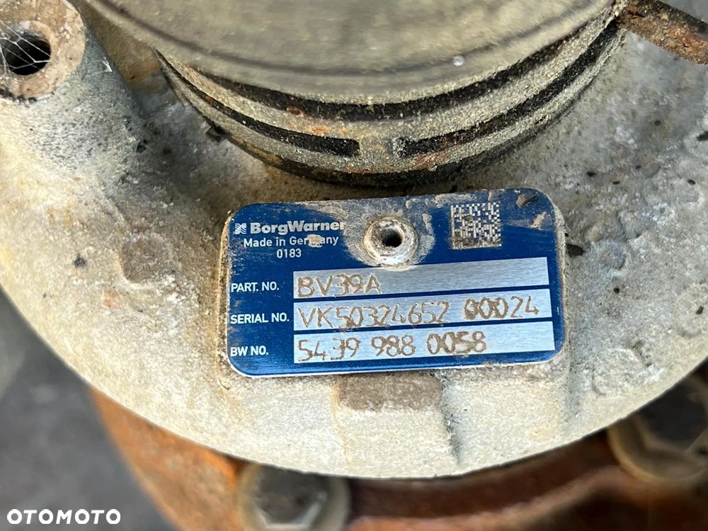 Turbina Turbosprężarka VW T5 1.9 BV39A 54399880058 - 2