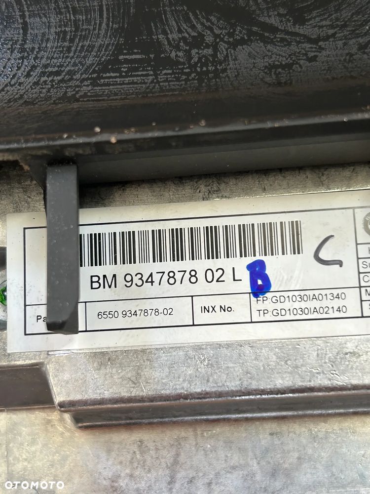 BMW X5 F15 X6 F16 EKRAN MONITOR WYŚWIETLACZ 9347878 - 4