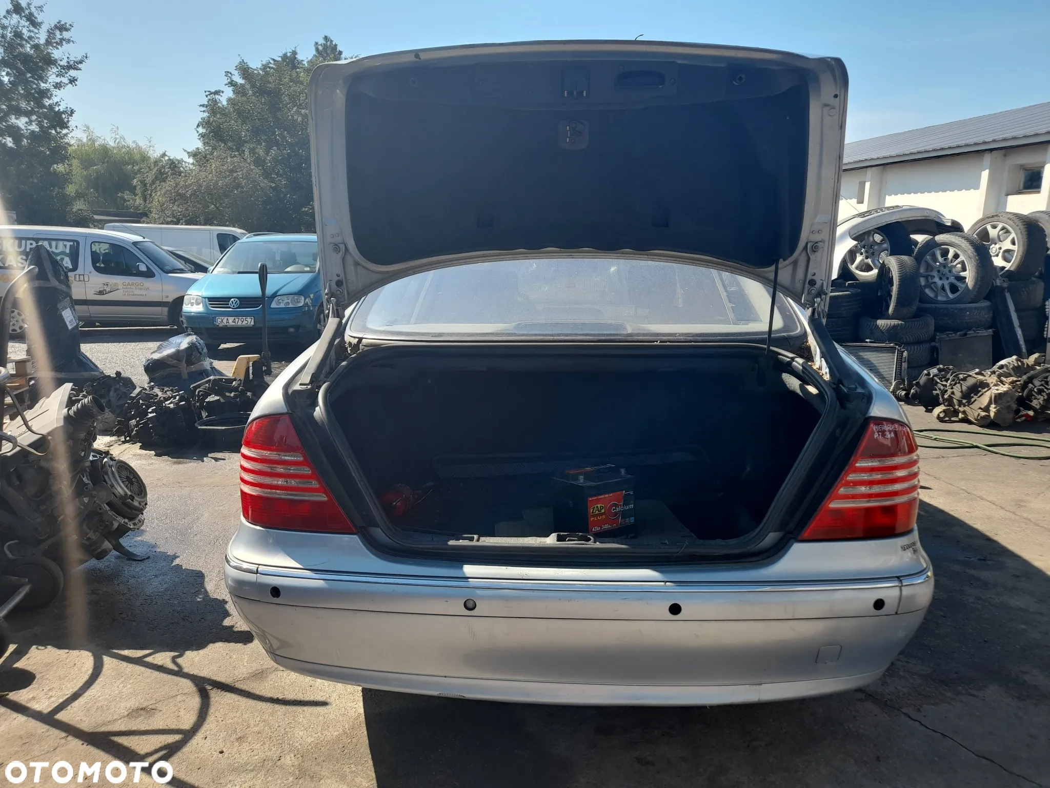 MERCEDES KLASA S W220 MASKA POKRYWA SILNIKA 347 - 24