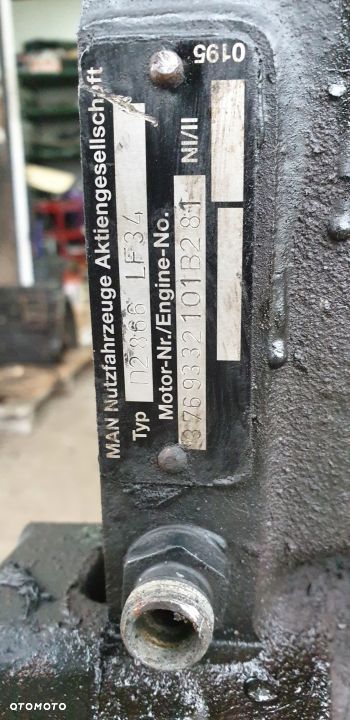 SILNIK MAN F 2000 D2866LF34 NA CZĘŚCI SZPILKA - 3