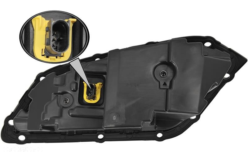 DAF XF XG XG HALOGEN DACHOWY PRAWY LED CHROM - 3