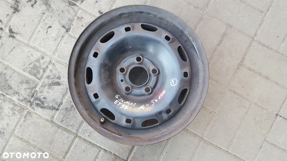 FELGI 5x100 6Jx14'' ET37 VW SEAT SKODA - 2