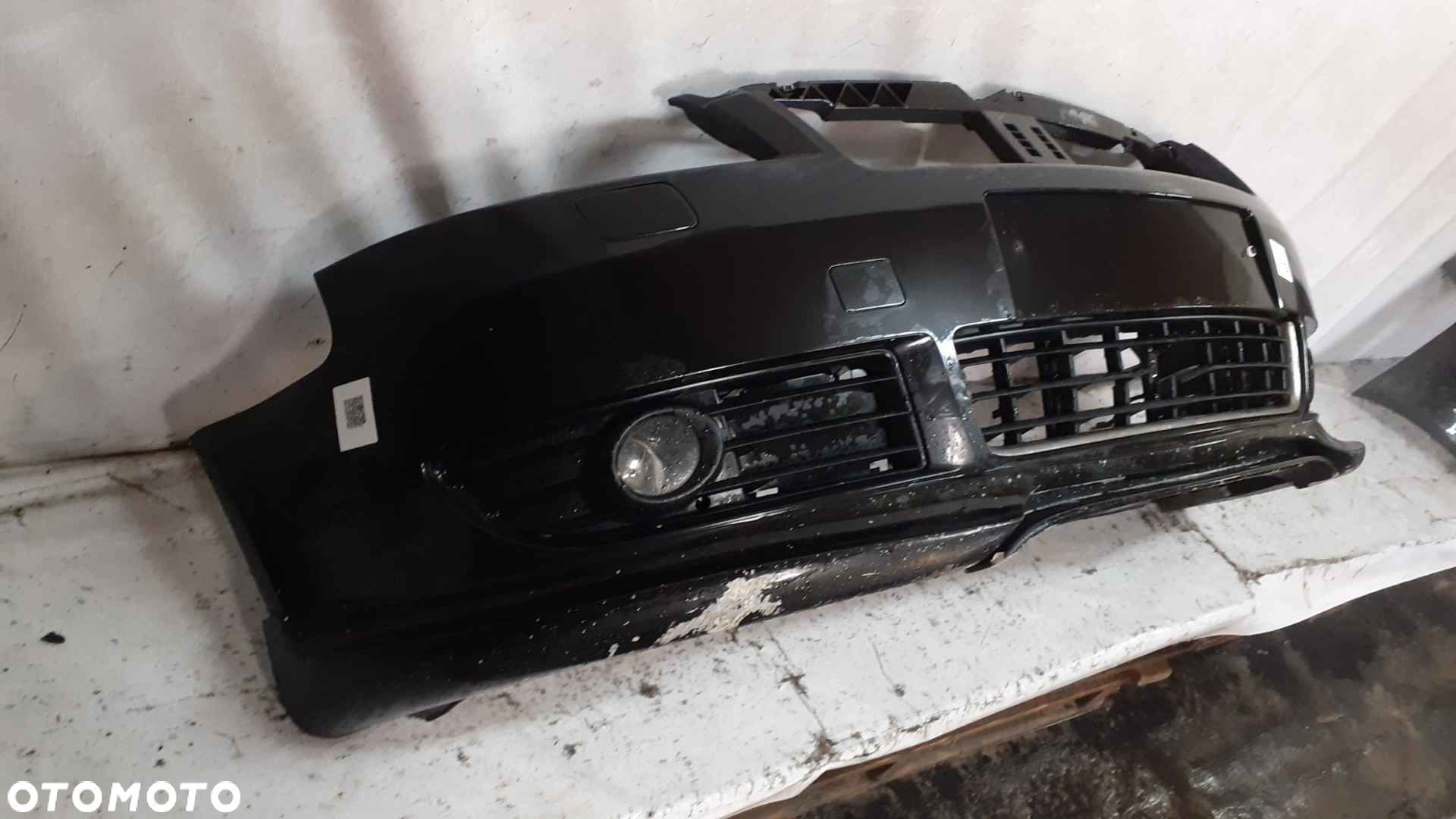+ ZDERZAK PRZÓD PRZEDNI AUDI A4 B6 CABRIO SPRYSKIWACZE LAMP XENON HALOGENY DO MALOWANIA ! - 4