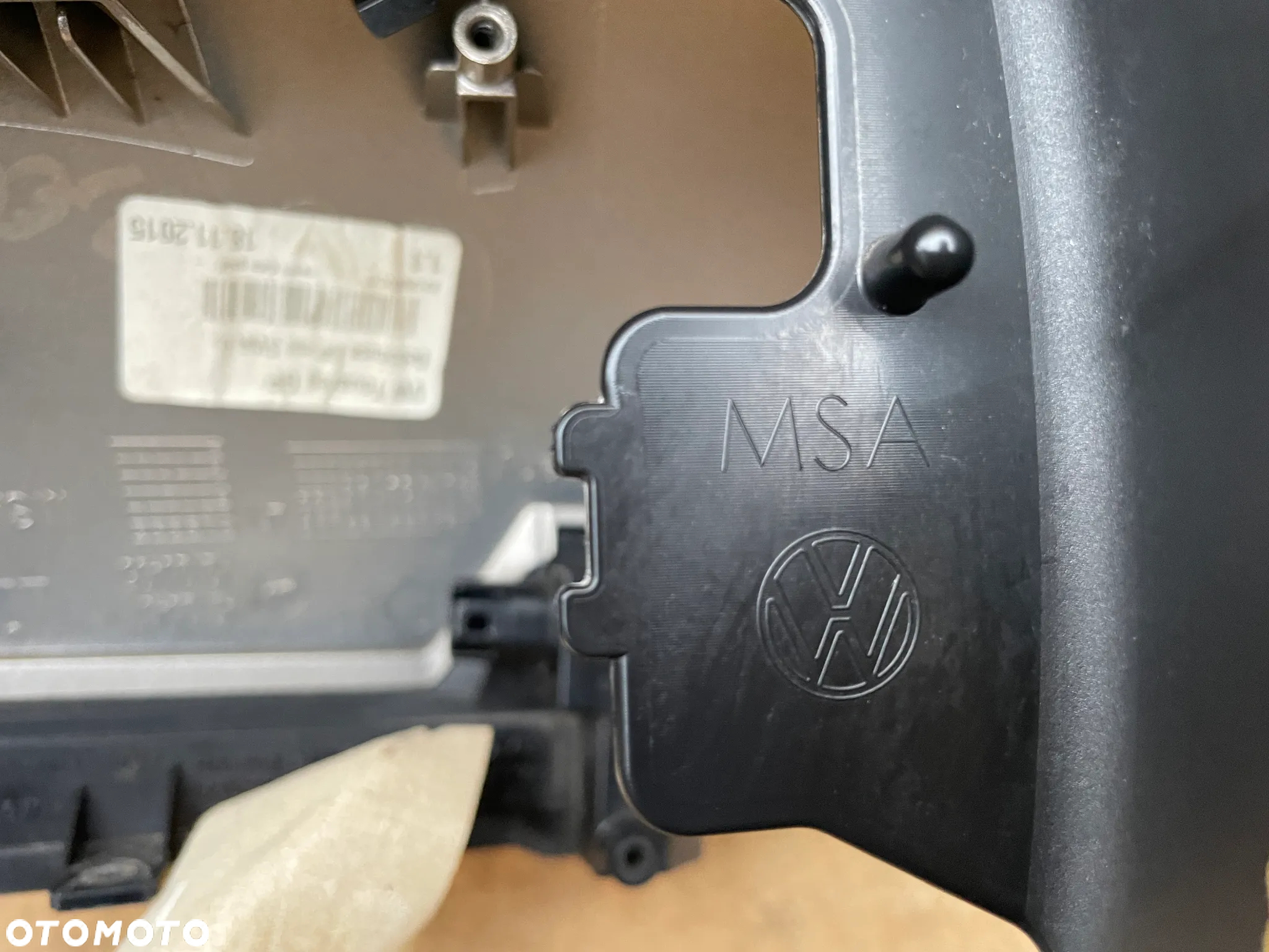 VW TOUAREG II 7P 7P6 OBUDOWA LUSTERKA ORYGINALNA PRZEDNIA LEWA NAKŁADKA KIERUNEK A2126437 A2126435 A2125405 - 8