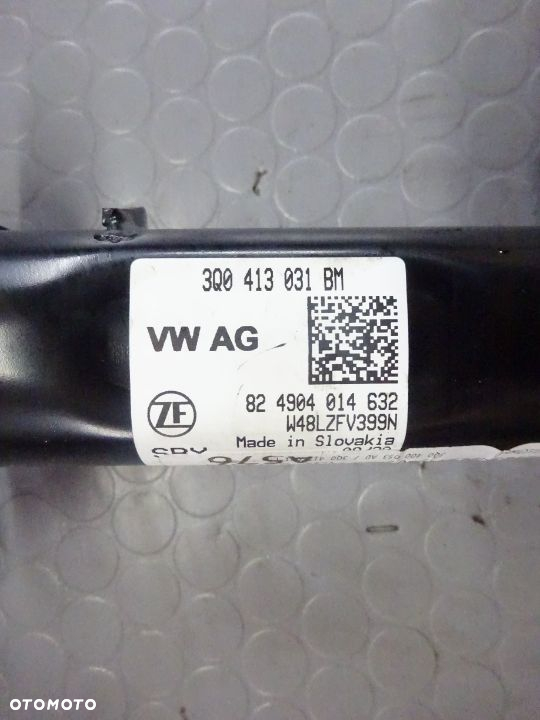 5Q0407257C 3Q0413031BM Zwrotnica amortyzator przod L P VW Passat B8 Arteon czesci - 2