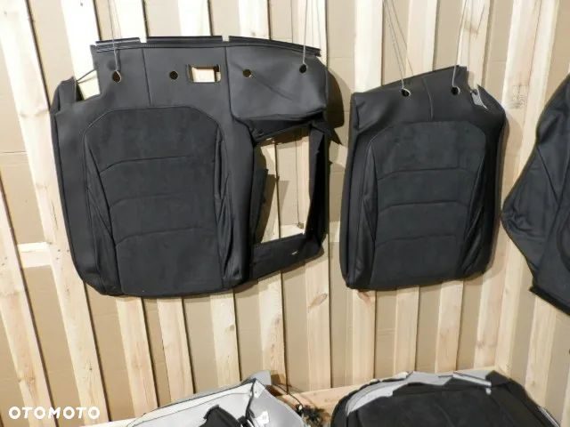 FOTEL FOTELE SIEDZISKO OPARCIE PRZEDNIE PRAWE SKÓRA ALCANTARA POSZYCIE TAPICERKA TITANSCHWARZ KWW VOLKSWAGEN ARTEON 3G8 ORYGINAŁ - 3