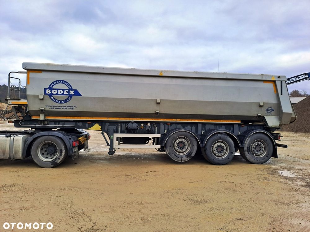 Bodex BODEX WYWROTKA / 27 m3 / STALOWA RYNNA / PIERWSZY WŁAŚCICIEL / OŚ PODNOSZONA SAF / OPONY BARDZO DOBRY STAN - 1