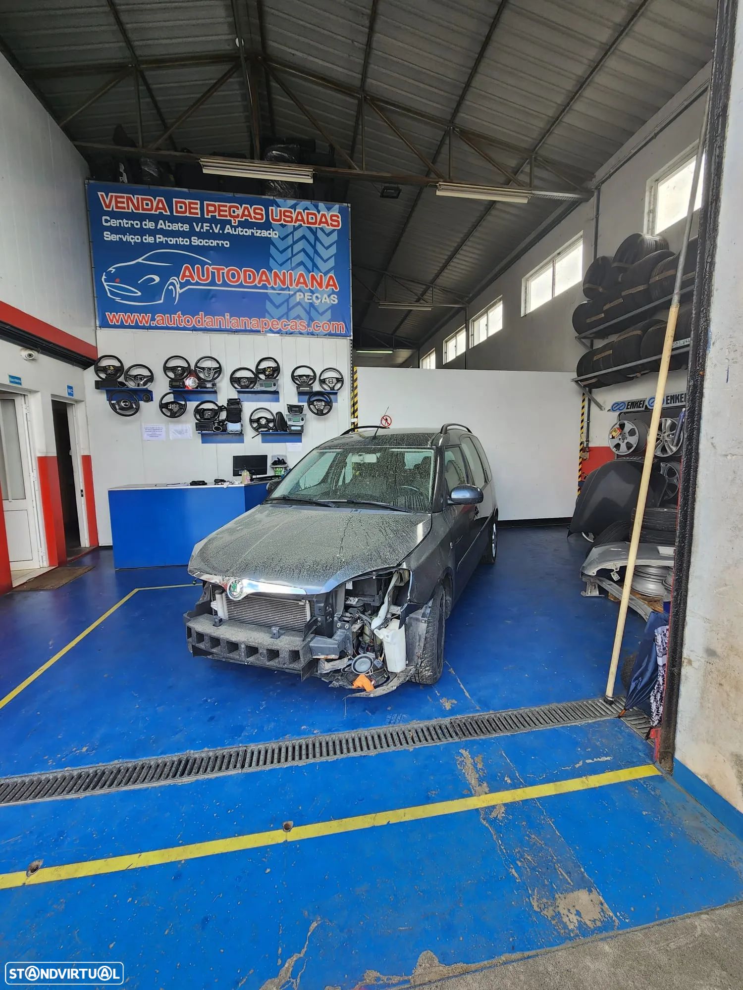 Skoda Roomster 1.2 HTP de 2006 ás peças. ( - 1