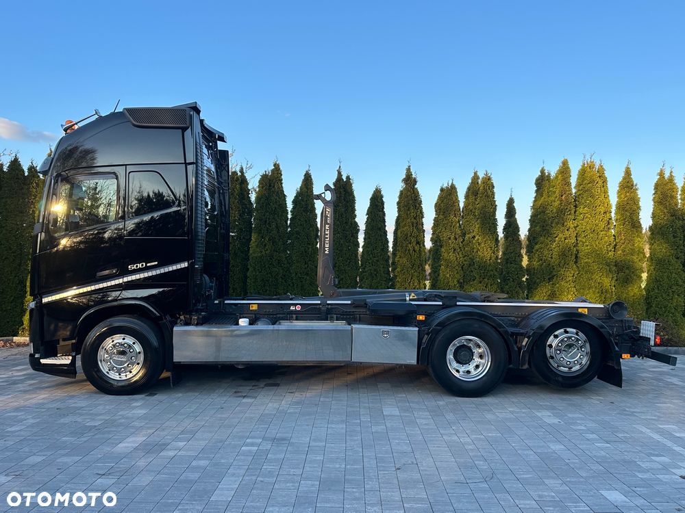 Volvo / FH 500 / 6X2 / HAKOWIEC / MEILLER -KIPPER 21-67/ Oś-SKRĘTNA-PODNOSZONA / - 27