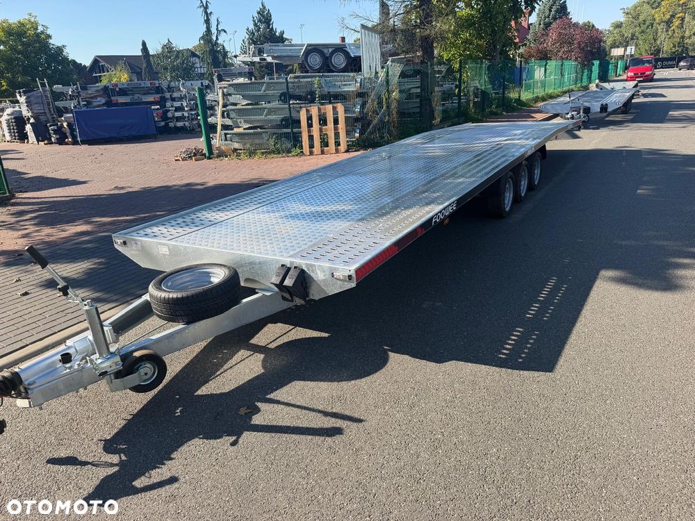Inny Laweta FOOWEE LA8535 łamana wypełnienie ALU NAJAZDY ALU 850x210 cm 3 osie dwa auta 2 auta VDI w CENIE!