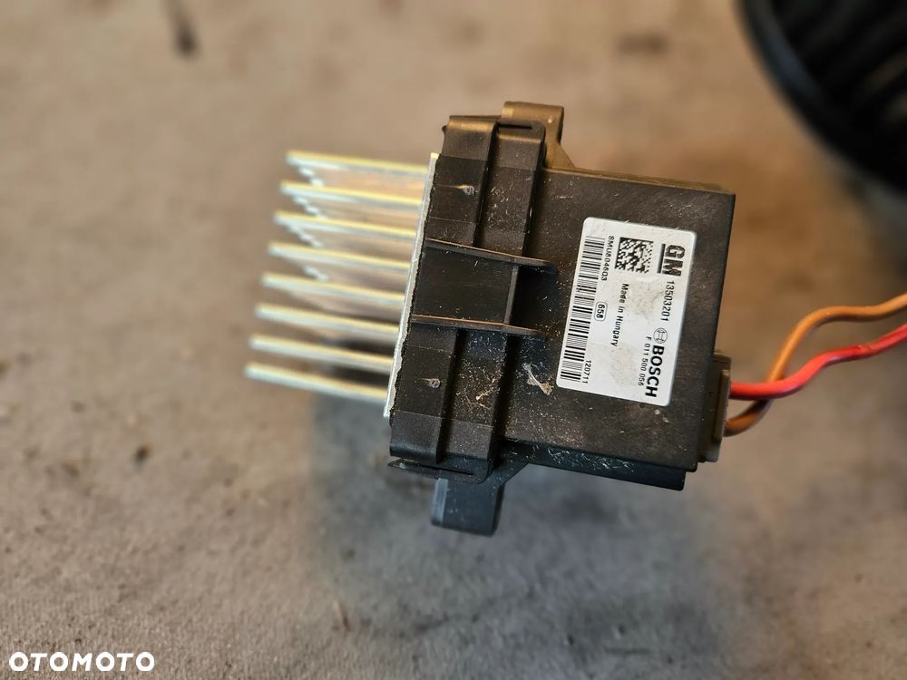 Wentylator dmuchawa nawiewu rezystor Opel Meriva B 2012r Europa T1019714Q - 3