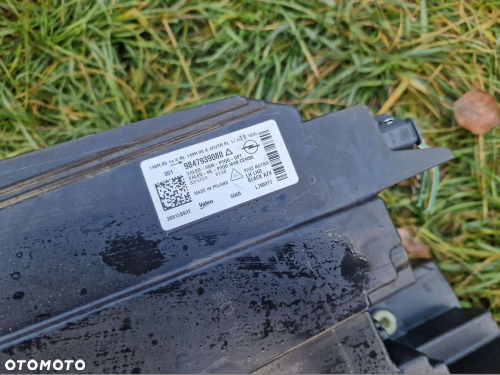 lampa przednia led opel mokka b 2023 rok 9847939580 9847939080 komplet - 6