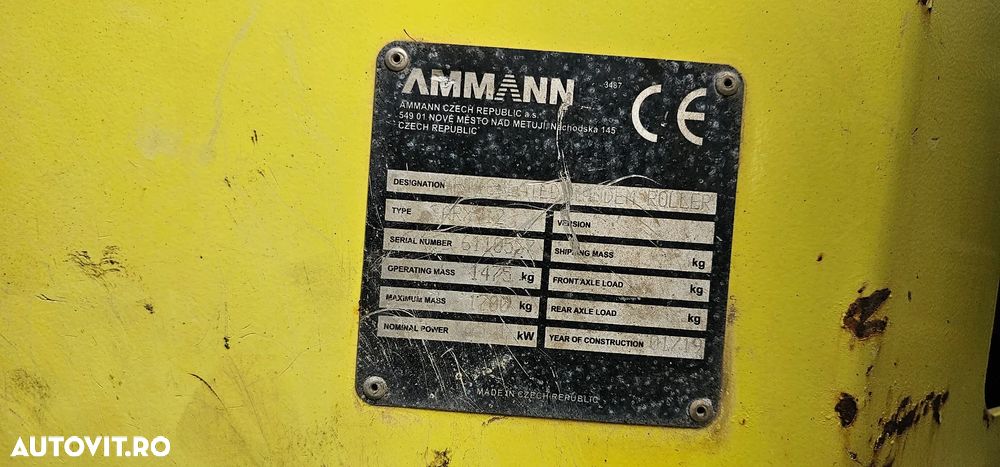Cilindru compactor Ammann ARX12, ARX 12 - 9